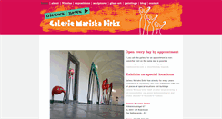 Desktop Screenshot of galeriemariskadirkx.nl